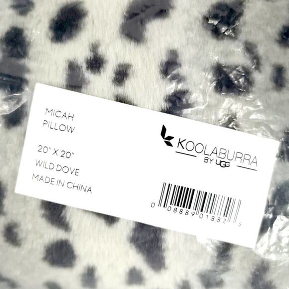 Koolaburra By UGG Micah Decorative Pillow Wild Dove 20" x 20" - Picture 5 of 8